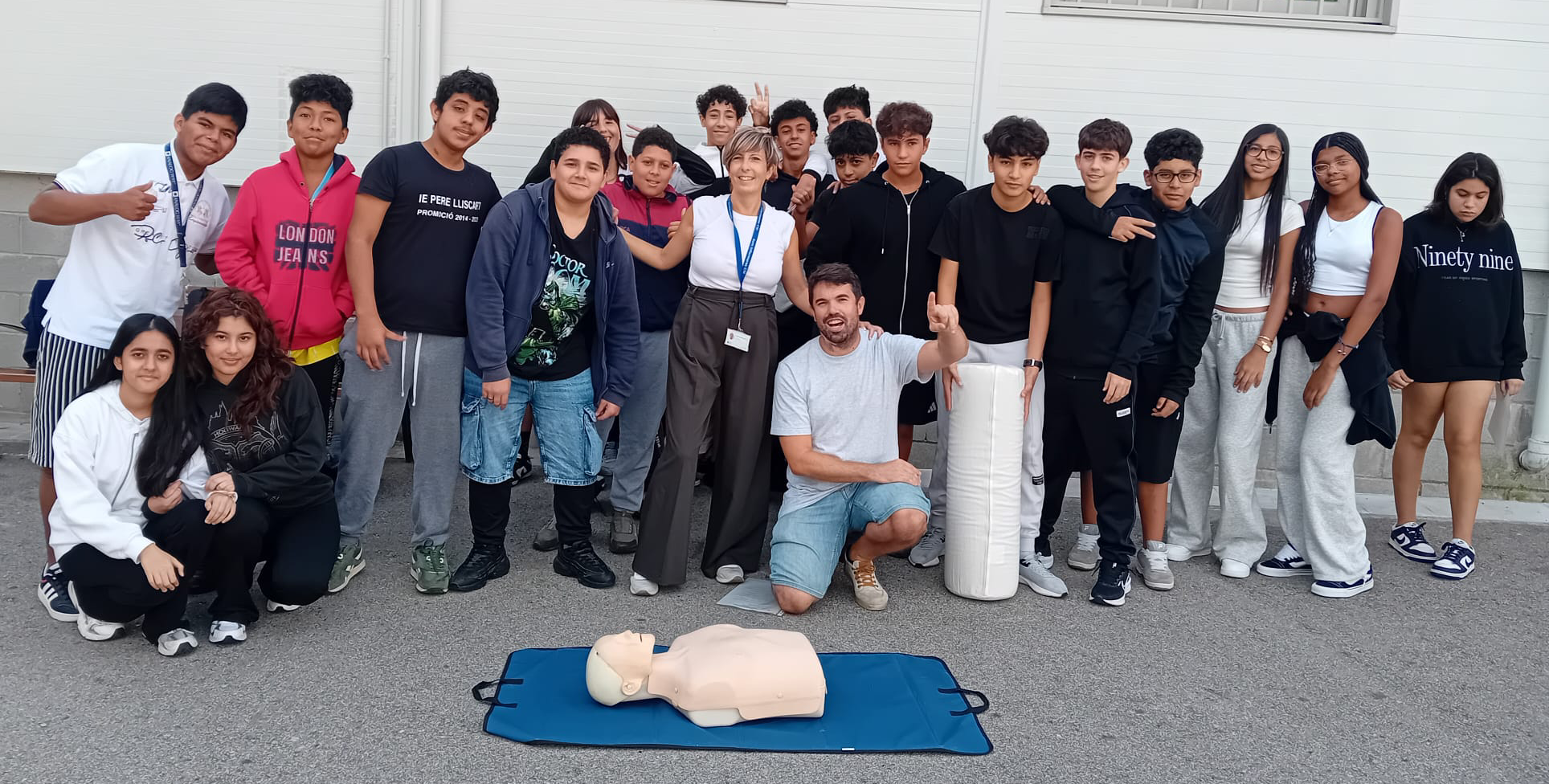 Celebrem la Setmana del Cor a l’Hospitalet amb tallers de reanimació cardiopulmonar per a joves