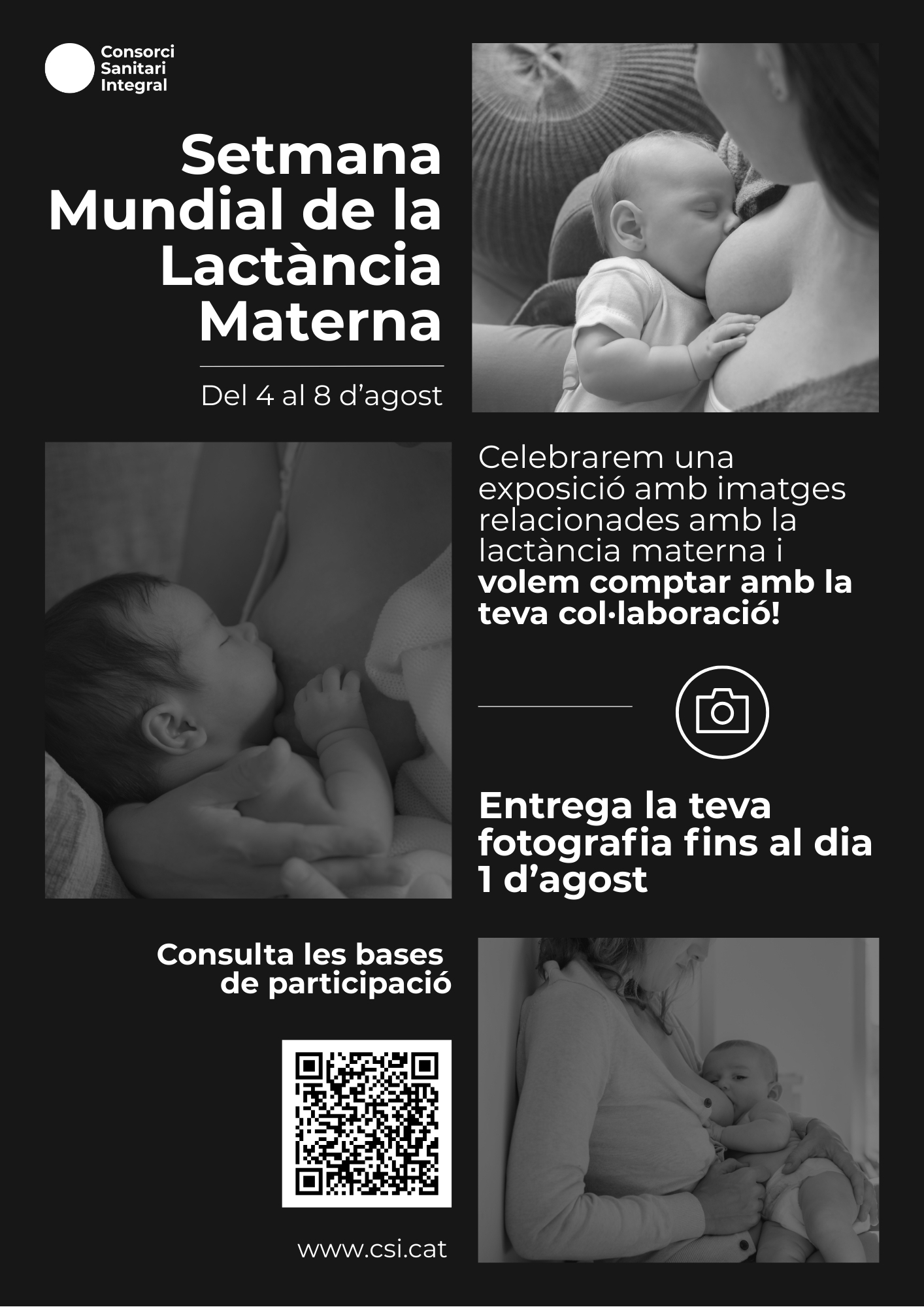 Recollida d’imatges sobre la lactància materna: participa-hi!