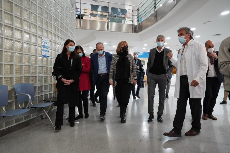 Visita del conseller de salut i l'alcaldessa de l'Hospitalet a les instal·lacions de l'Hospital General de l'Hospitalet i Hospital Sociosanitari