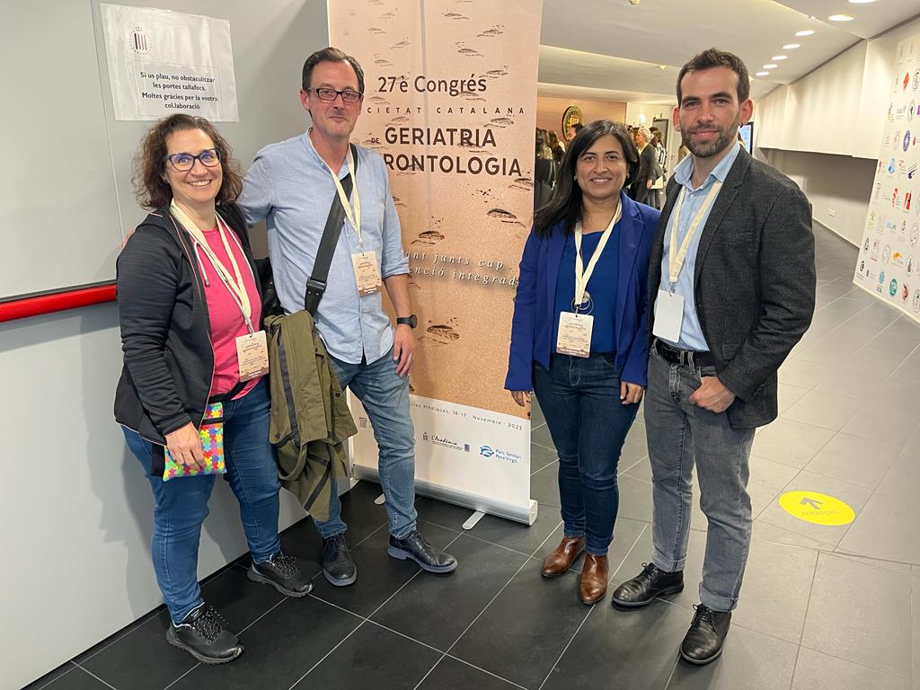 Hem presentat un pòster guanyador al 27è Congrés de la SCGiG